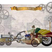 Steam punk Sidecar Ⅰ