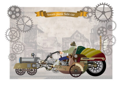 steam punk sidecar 1