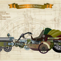 Steam punk Sidecar Ⅱ