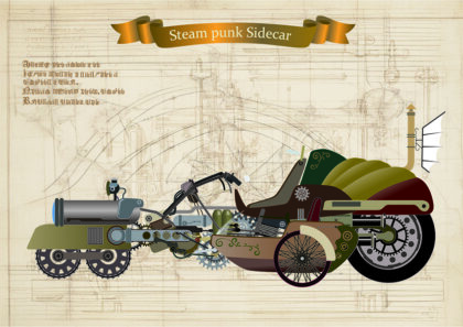 Steam punk Sidecar Ⅱ